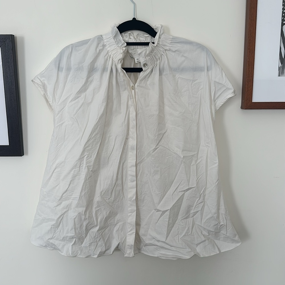 Pomander Place White Rae Blouse